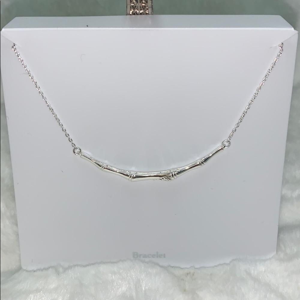 🤍925 silver bamboo clasp bracelet